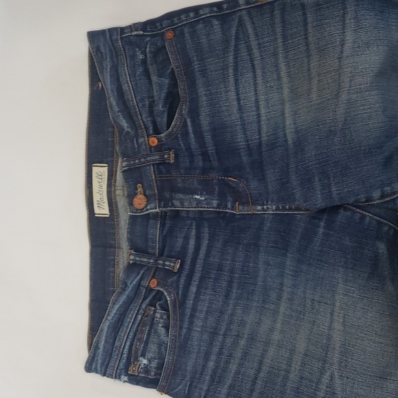NWOT MADEWELL Skinny Skinny Mid Rise Lightly Distressed Tall Long - Picture 2 of 9